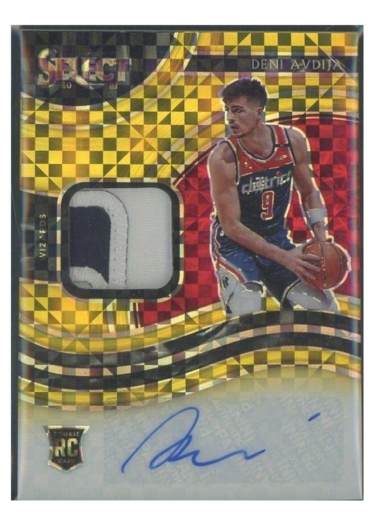 2020-21 Panini Select Base Set Deni Avdija #292 card