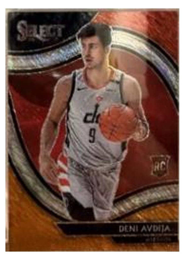 2020-21 Panini Select Base Set Deni Avdija #292 card