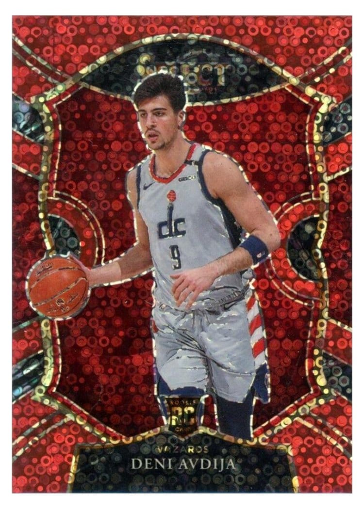 2020-21 Panini Select Base Set Deni Avdija #69 card