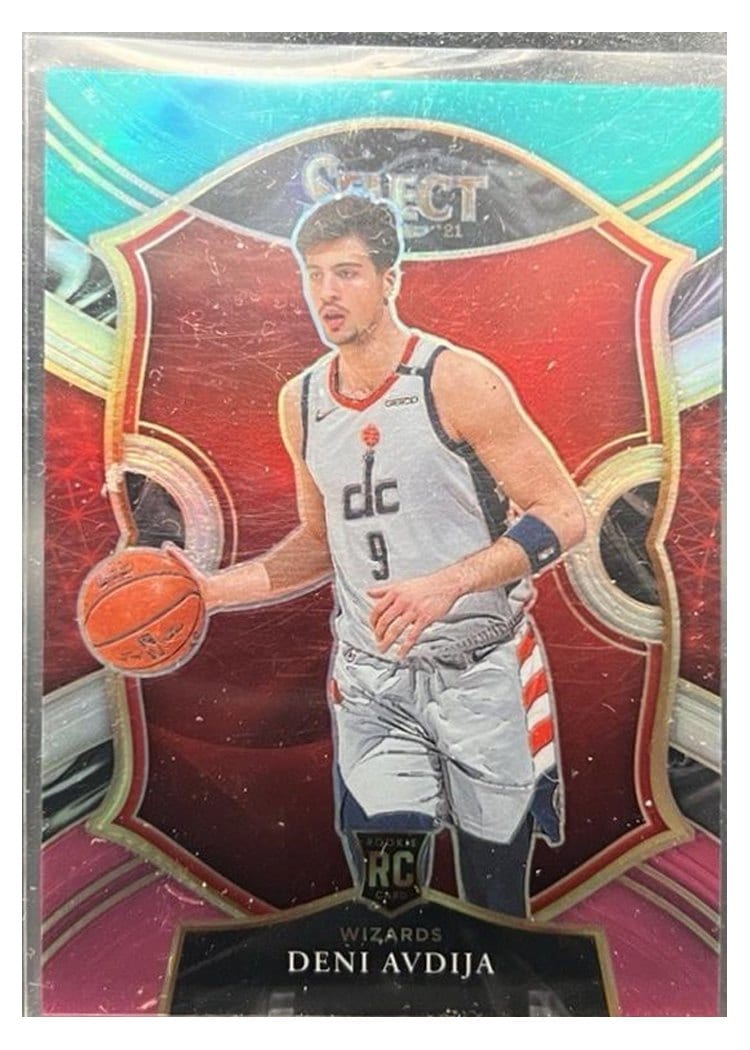 2020-21 Panini Select Base Set Deni Avdija #69 card
