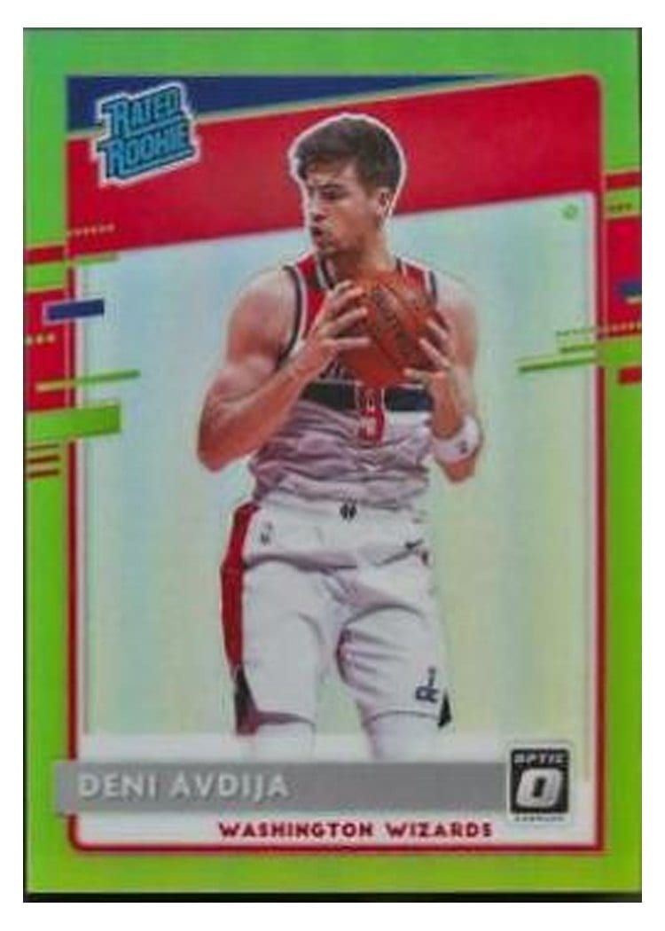 2020 Panini Donruss Optic Deni Avdija #159 card