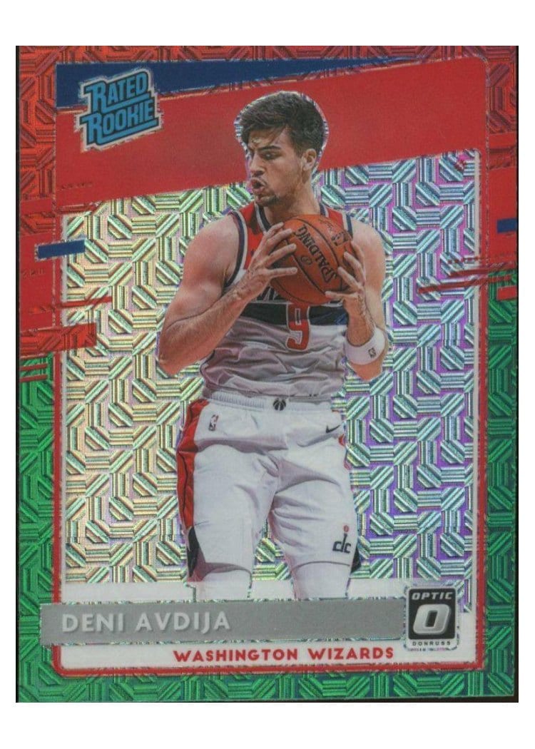 2020 Panini Donruss Optic Deni Avdija #159 card