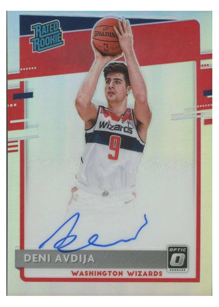 2020 Panini Donruss Optic Deni Avdija #159 card