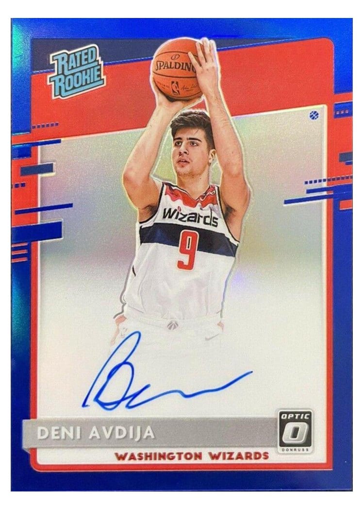 2020 Panini Donruss Optic Deni Avdija #159 card
