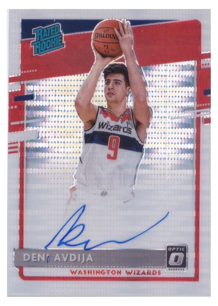 2020 Panini Donruss Optic Deni Avdija #159 card