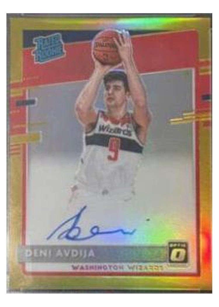 2020 Panini Donruss Optic Deni Avdija #159 card