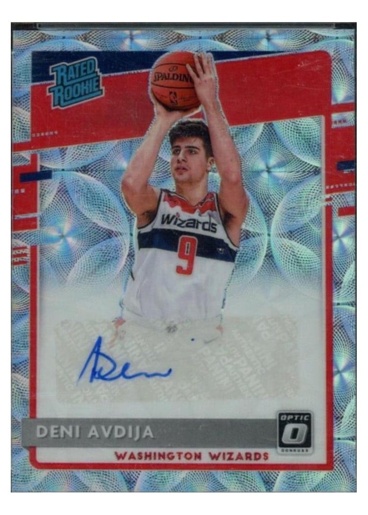 2020 Panini Donruss Optic Deni Avdija #159 card