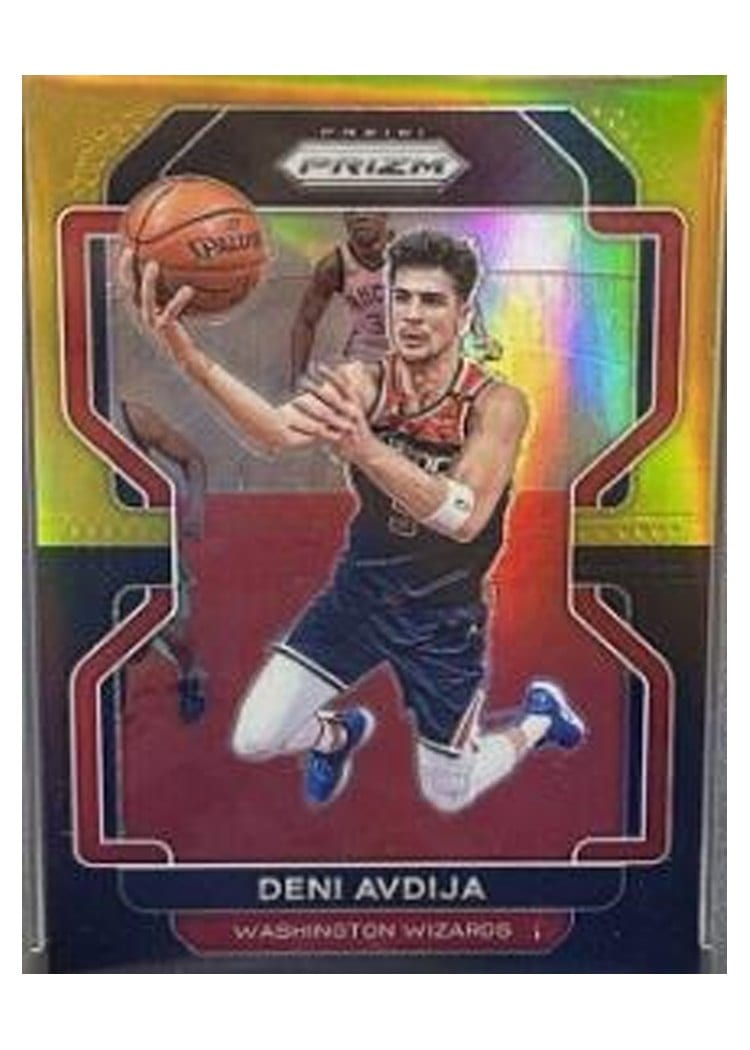 2021-22 Panini Prizm Base Set Deni Avdija #79 card