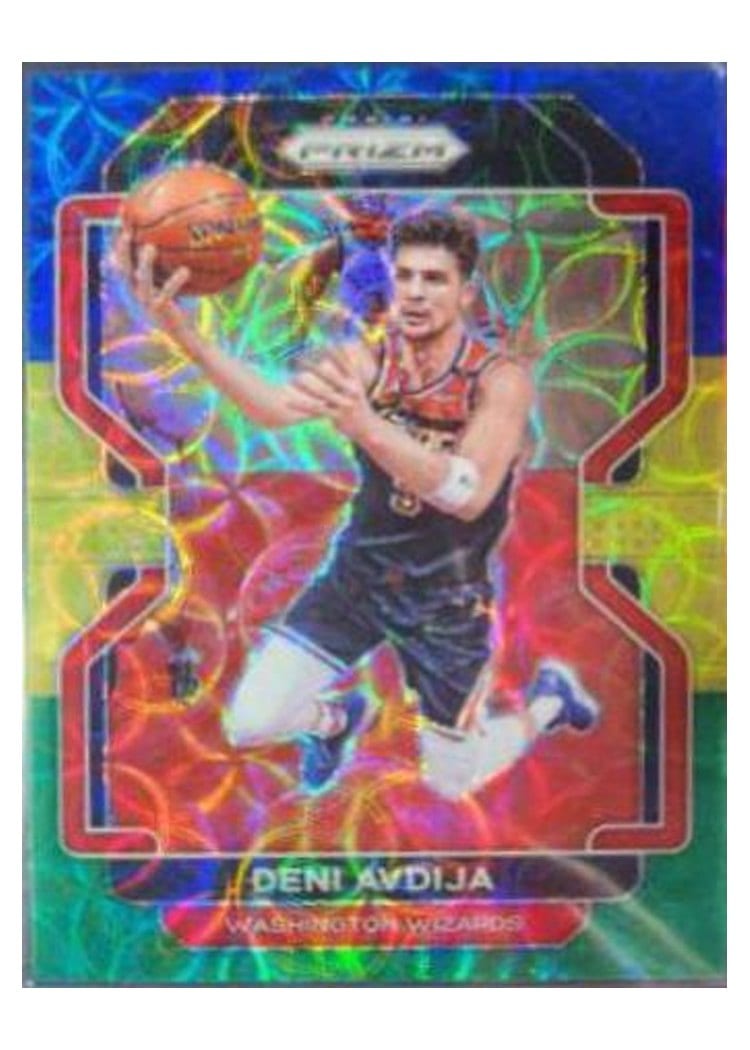2021-22 Panini Prizm Base Set Deni Avdija #79 card