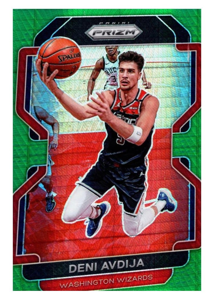 2021-22 Panini Prizm Base Set Deni Avdija #79 card