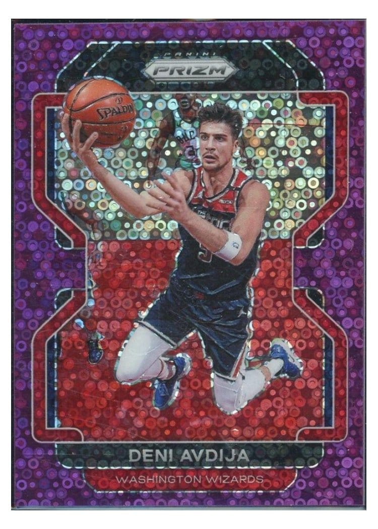 2021-22 Panini Prizm Base Set Deni Avdija #79 card