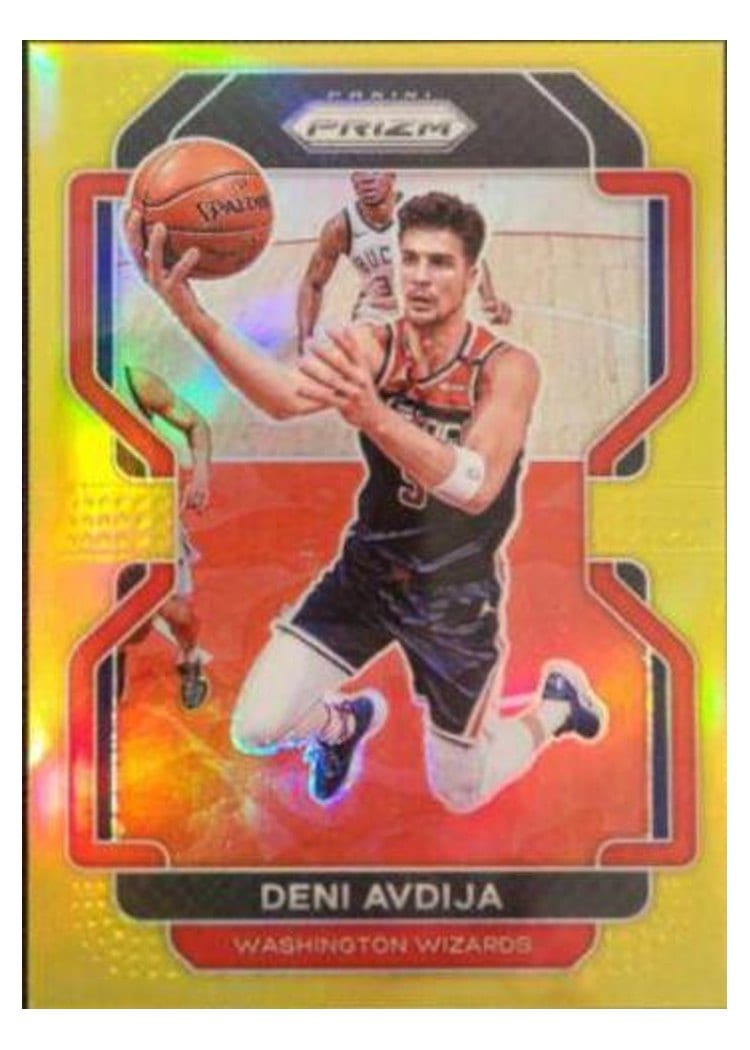 2021-22 Panini Prizm Base Set Deni Avdija #79 card