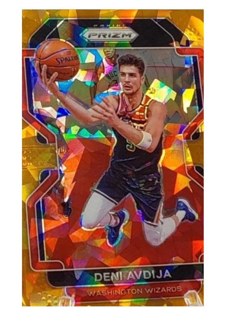 2021-22 Panini Prizm Base Set Deni Avdija #79 card
