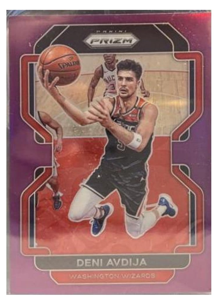2021-22 Panini Prizm Base Set Deni Avdija #79 card