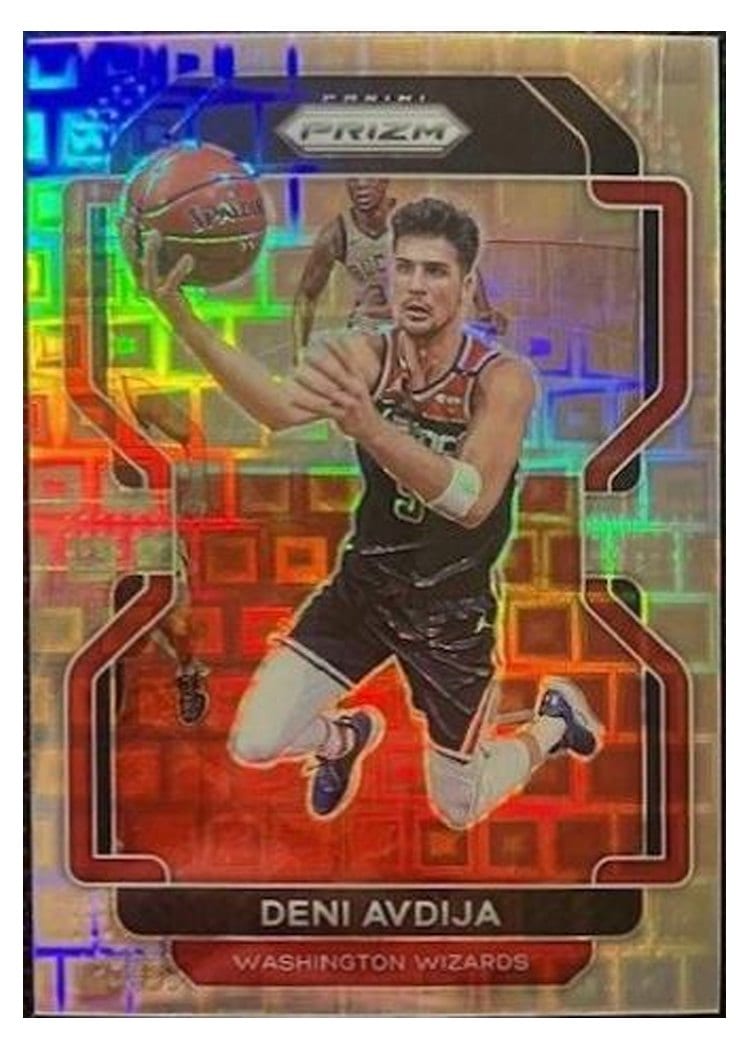 2021-22 Panini Prizm Base Set Deni Avdija #79 card