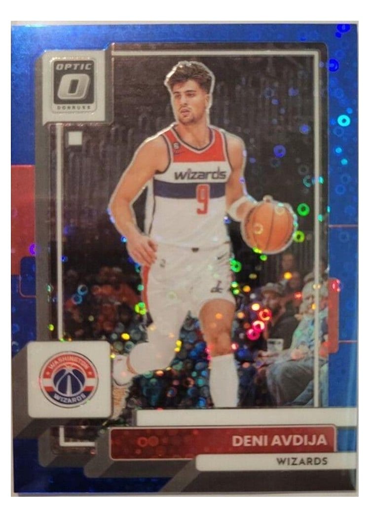 2022-23 Donruss Optic Base Set Deni Avdija #141 card