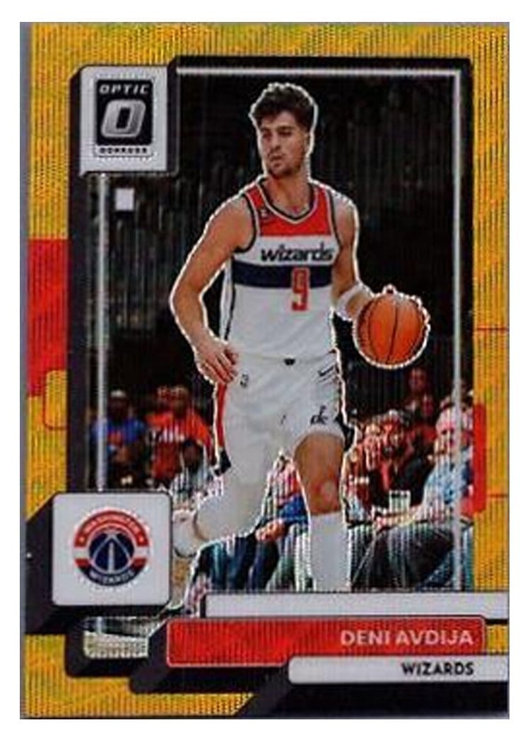 2022-23 Donruss Optic Base Set Deni Avdija #141 card