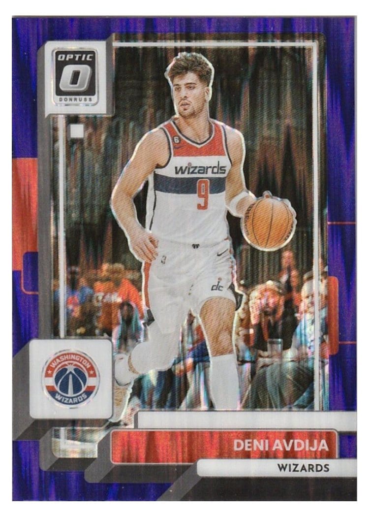 2022-23 Donruss Optic Base Set Deni Avdija #141 card