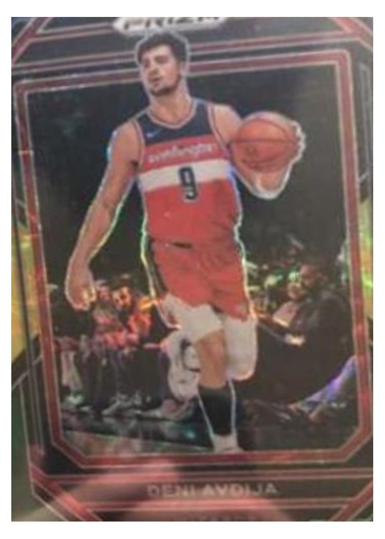 2022-23 Panini Prizm Base Set Deni Avdija #170 card