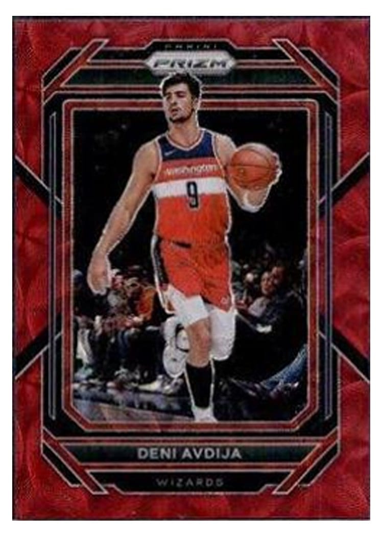 2022-23 Panini Prizm Base Set Deni Avdija #170 card