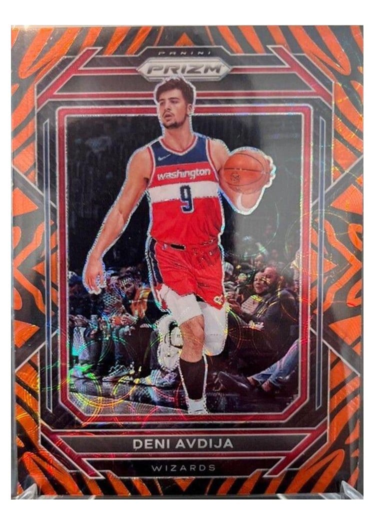 2022-23 Panini Prizm Base Set Deni Avdija #170 card