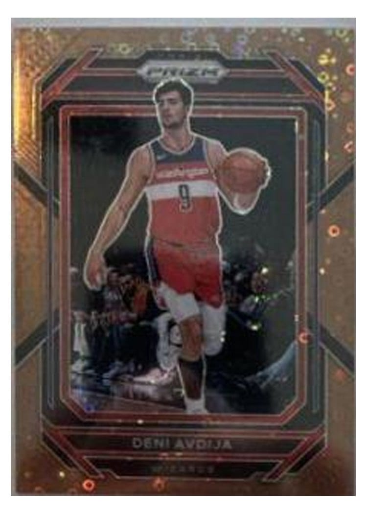 2022-23 Panini Prizm Base Set Deni Avdija #170 card