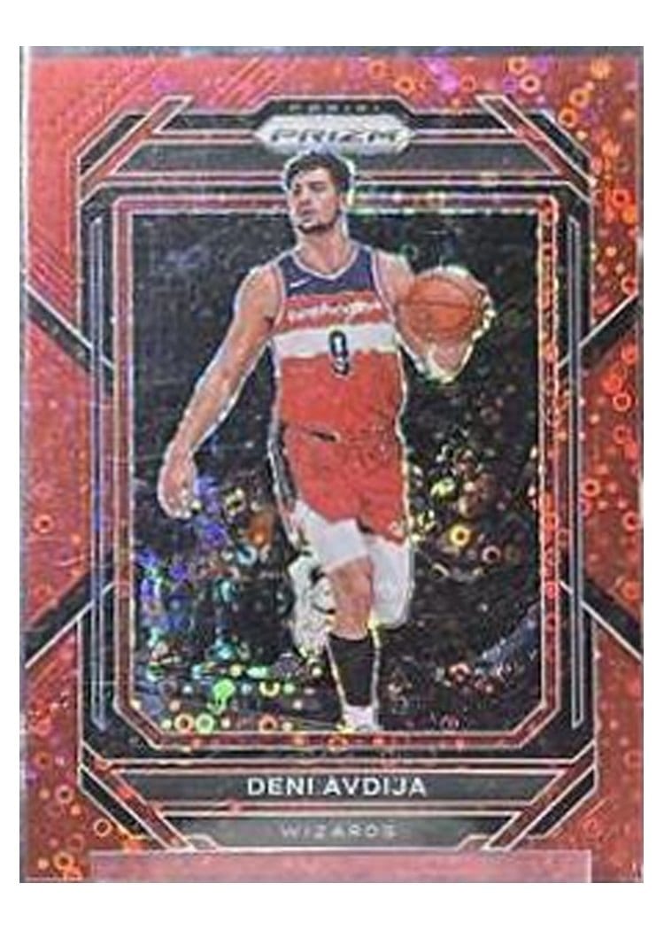 2022-23 Panini Prizm Base Set Deni Avdija #170 card