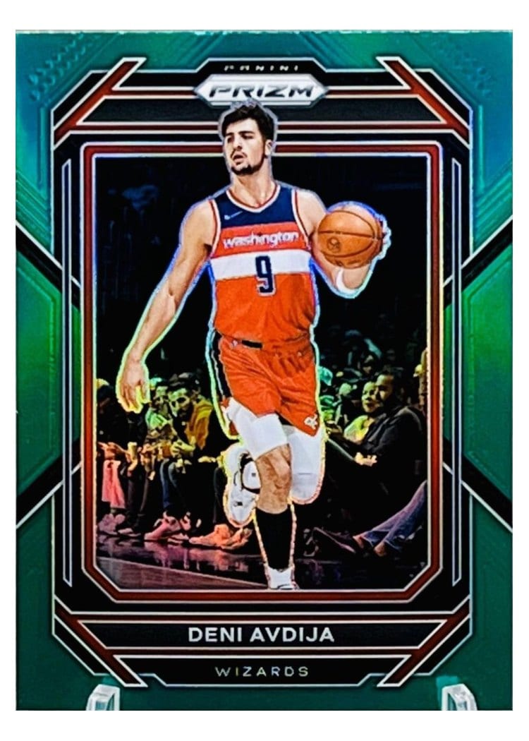 2022-23 Panini Prizm Base Set Deni Avdija #170 card