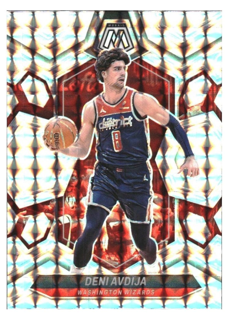 2023-24 Panini Mosaic Base Set Deni Avdija #60 card