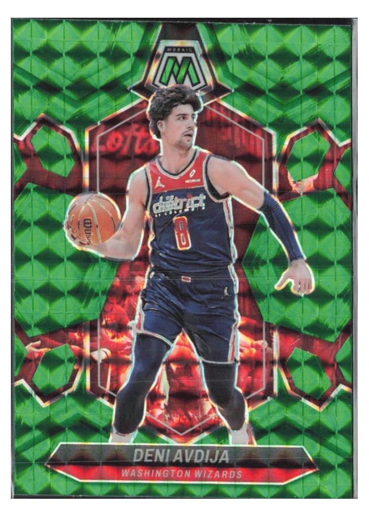2023-24 Panini Mosaic Base Set Deni Avdija #60 card