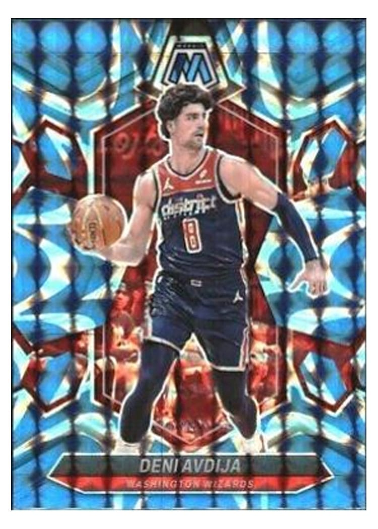 2023-24 Panini Mosaic Base Set Deni Avdija #60 card