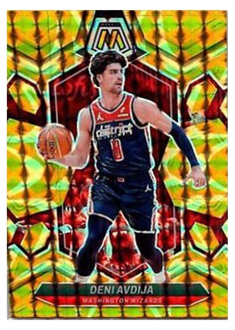 2023-24 Panini Mosaic Base Set Deni Avdija #60 card