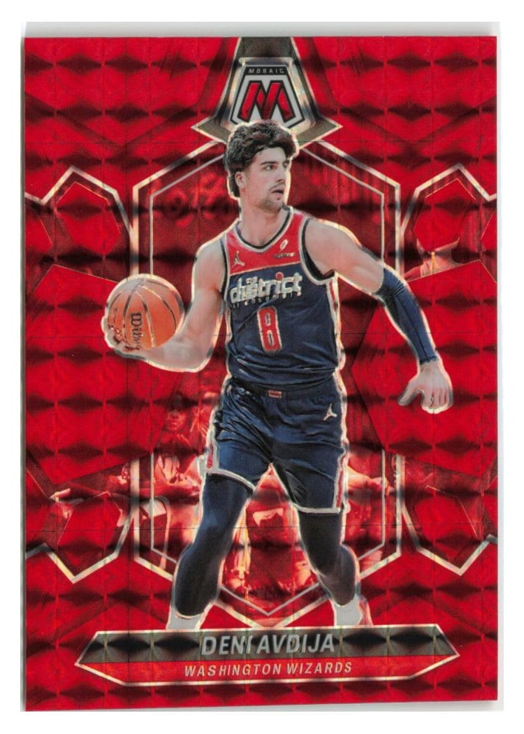 2023-24 Panini Mosaic Base Set Deni Avdija #60 card