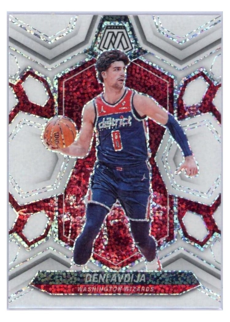 2023-24 Panini Mosaic Base Set Deni Avdija #60 card