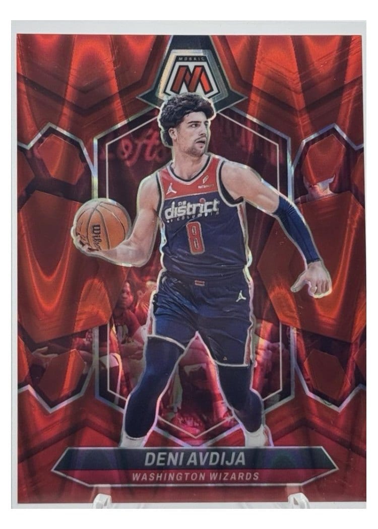 2023-24 Panini Mosaic Base Set Deni Avdija #60 card