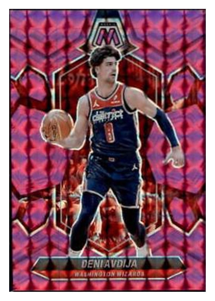 2023-24 Panini Mosaic Base Set Deni Avdija #60 card