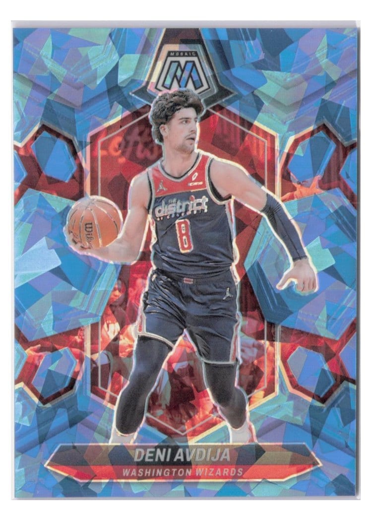 2023-24 Panini Mosaic Base Set Deni Avdija #60 card