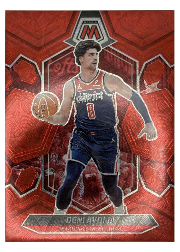 2023-24 Panini Mosaic Base Set Deni Avdija #60 card