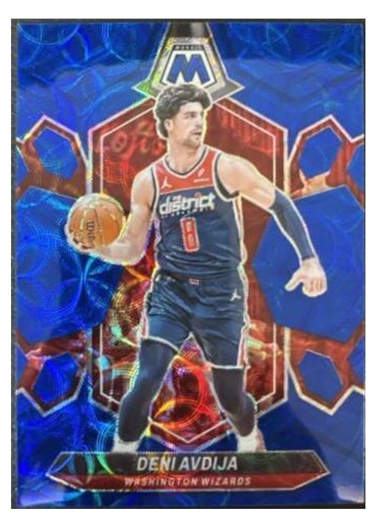 2023-24 Panini Mosaic Base Set Deni Avdija #60 card