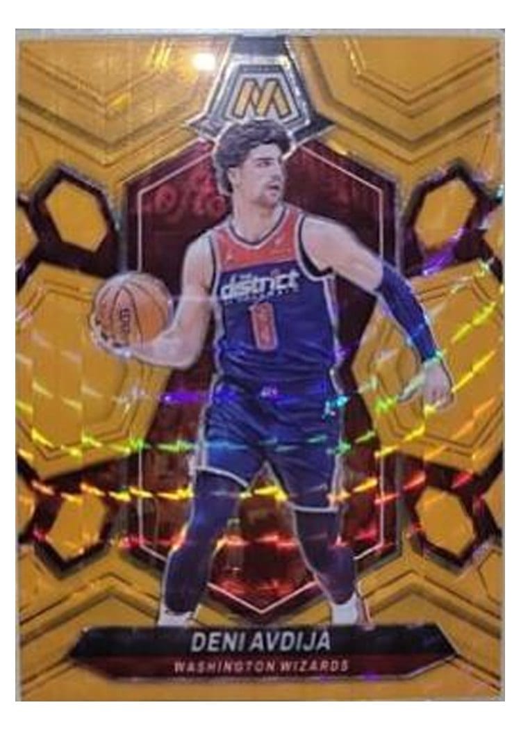 2023-24 Panini Mosaic Base Set Deni Avdija #60 card