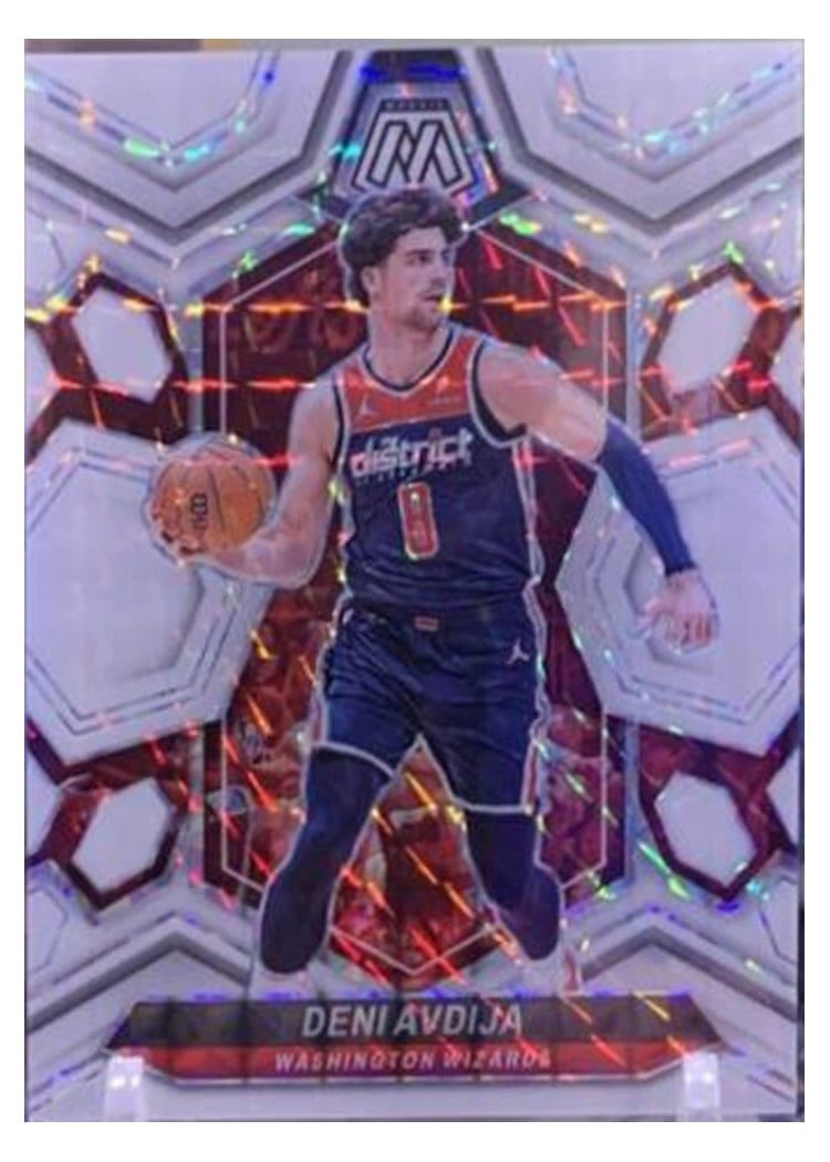 2023-24 Panini Mosaic Base Set Deni Avdija #60 card