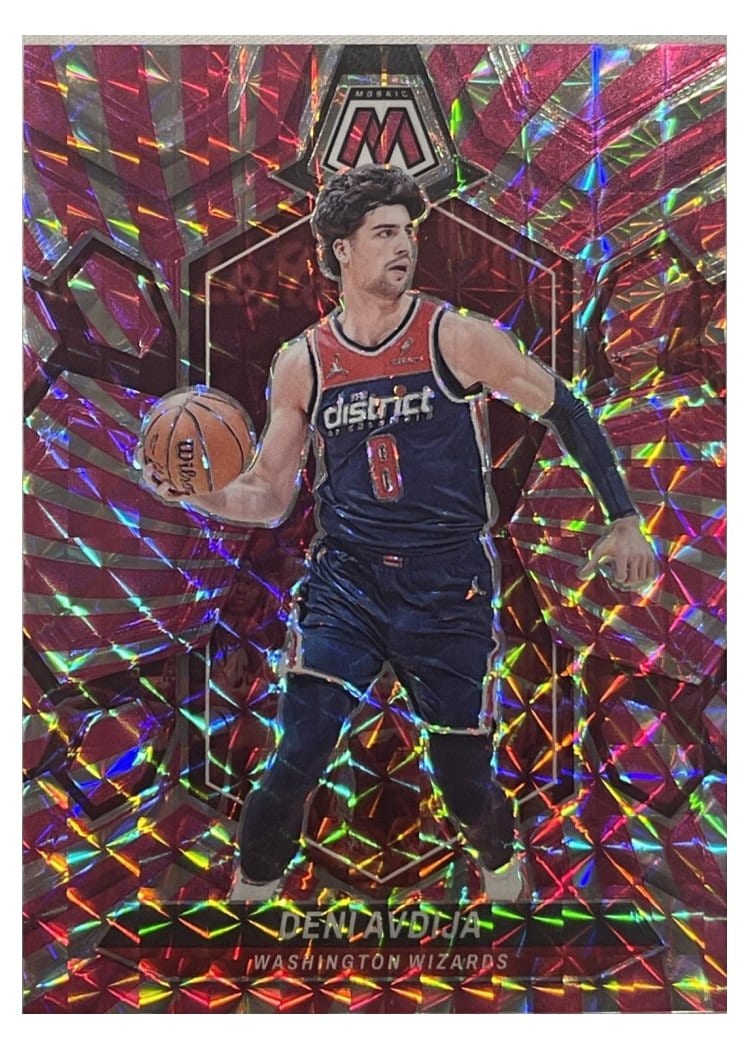 2023-24 Panini Mosaic Base Set Deni Avdija #60 card