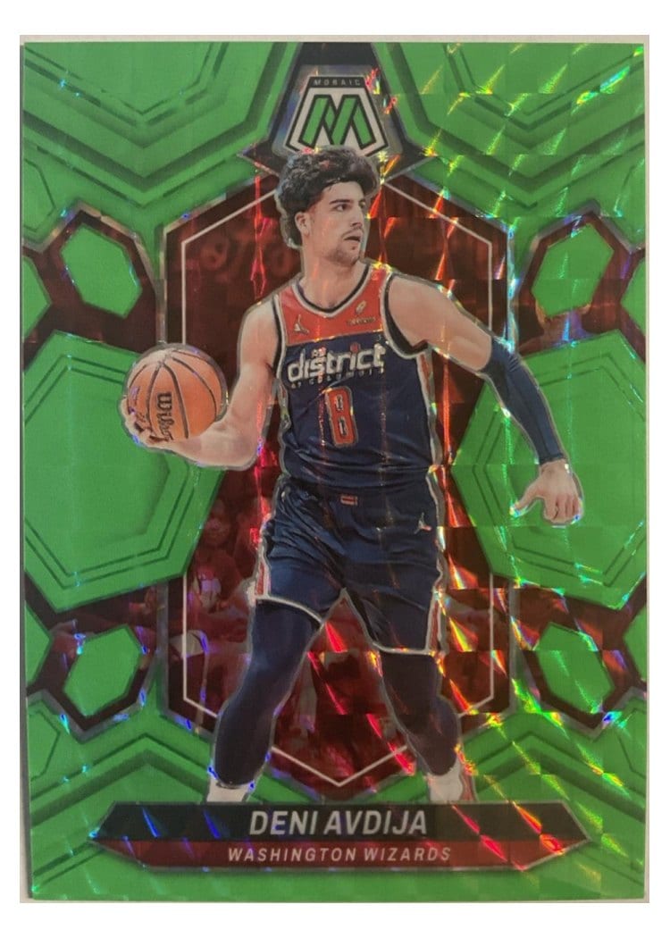 2023-24 Panini Mosaic Base Set Deni Avdija #60 card