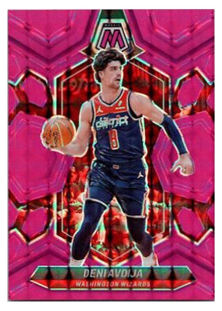 2023-24 Panini Mosaic Base Set Deni Avdija #60 card