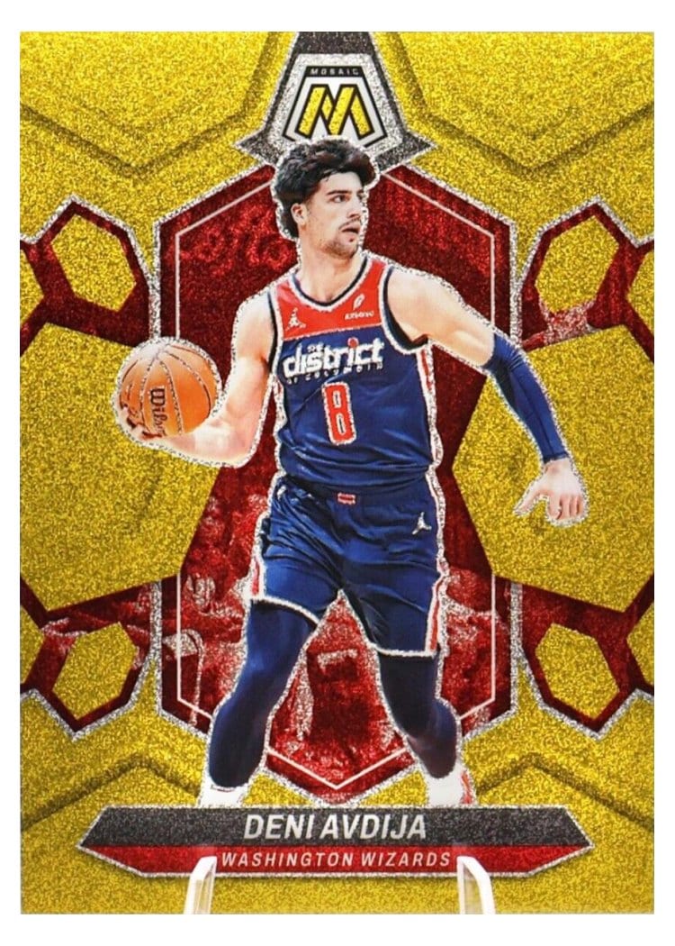 2023-24 Panini Mosaic Base Set Deni Avdija #60 card
