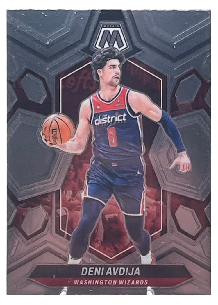 2023-24 Panini Mosaic Base Set Deni Avdija #60 card