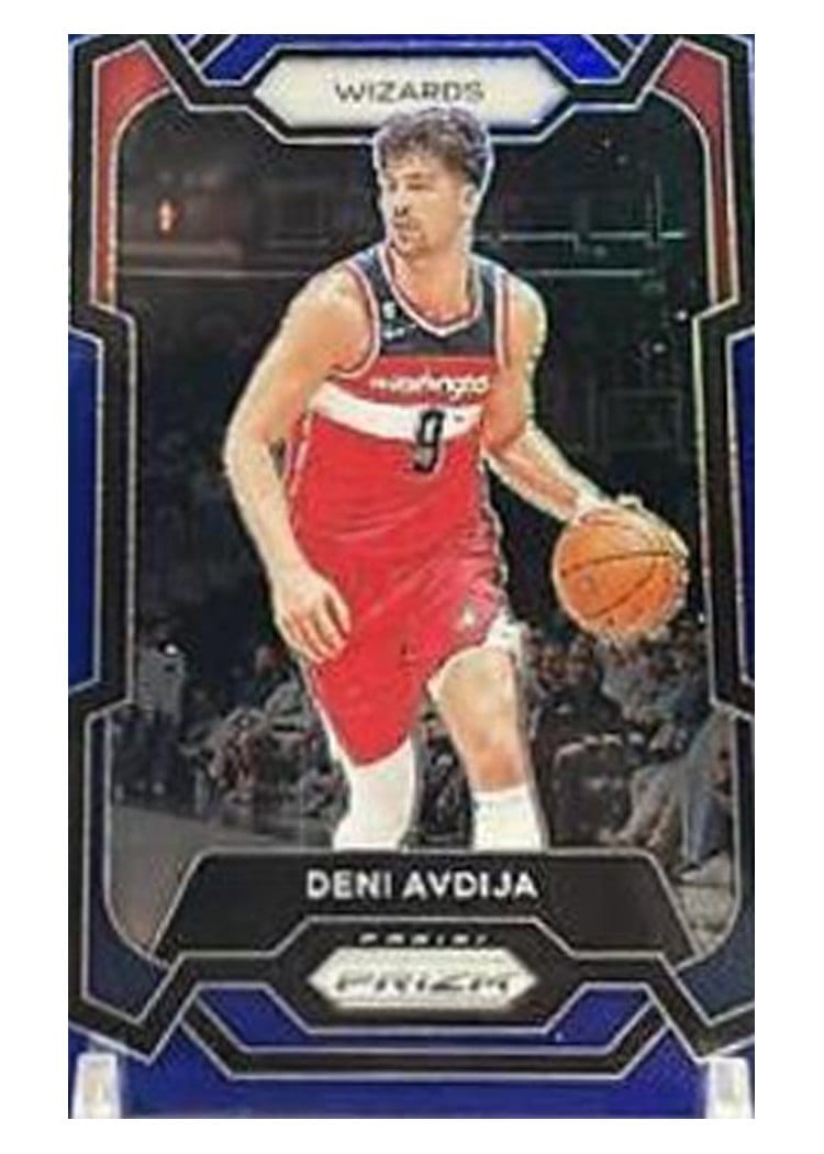 2023-24 Panini Prizm Base Set Deni Avdija #261 card