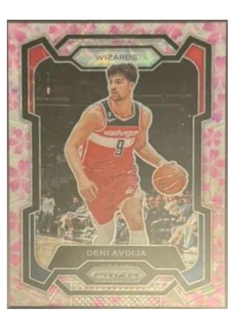 2023-24 Panini Prizm Base Set Deni Avdija #261 card