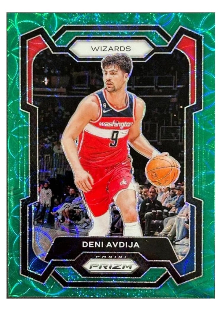 2023-24 Panini Prizm Base Set Deni Avdija #261 card