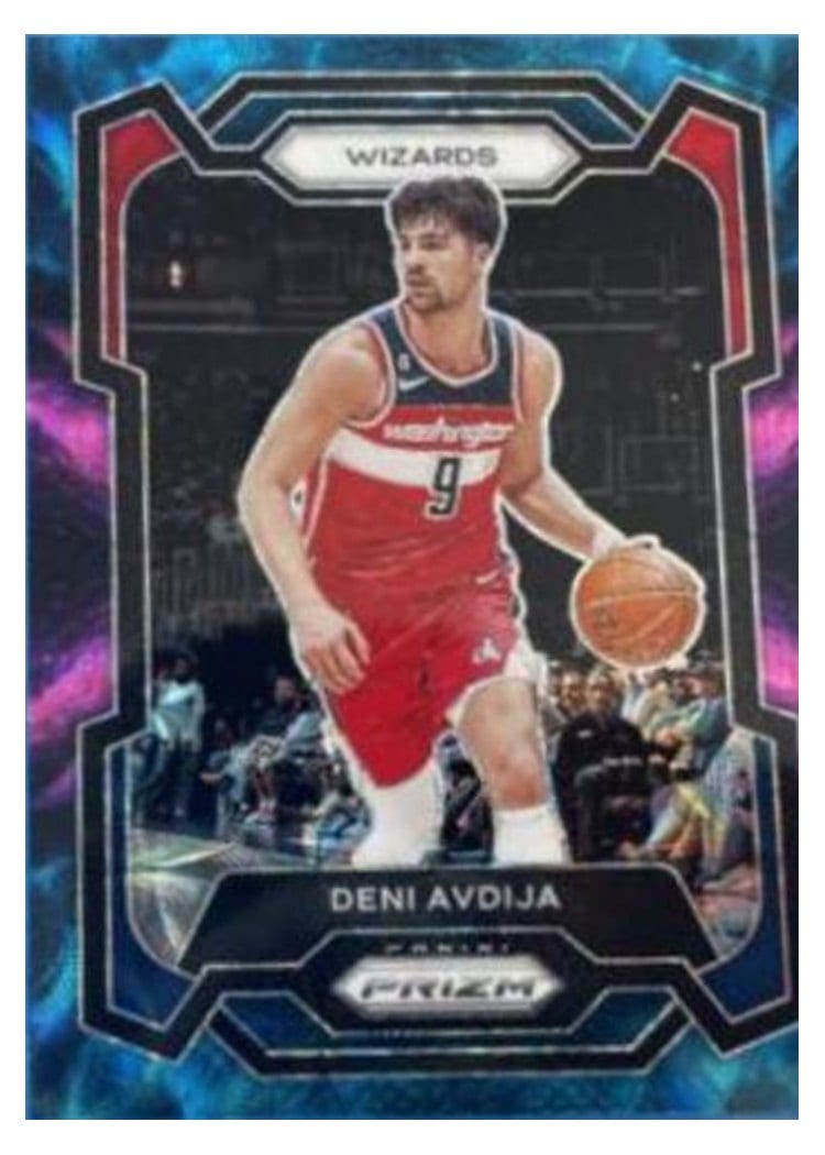 2023-24 Panini Prizm Base Set Deni Avdija #261 card
